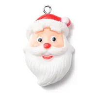 Christmas Opaque Resin Pendants