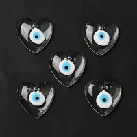 Handmade Evil Eye Lampwork Pendants