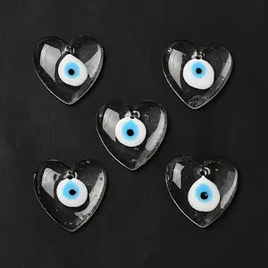 Handmade Evil Eye Lampwork Pendants