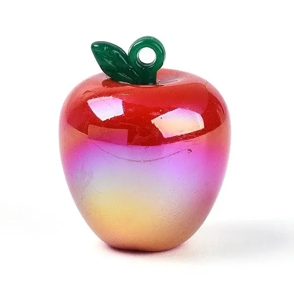 Plating Opaque Acrylic Pendants