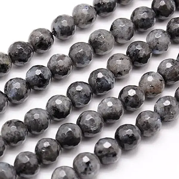 Natural Larvikite Beads Strands