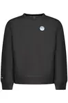 NORTH SAILS CHILDREN'S BLACK ZIP-UP SWEATSHIRT