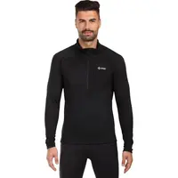 KILPI VIGO Pánska flísová mikina, čierna, veľkosť XXXL