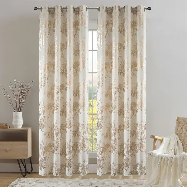 Záves na priechodkách TOPAZ 23080 140x250 béžový