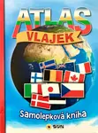 Atlas vlajek se samolepkami (poškozená)