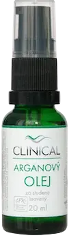 CLINICAL Arganový olej lisovaný za studena 20 ml