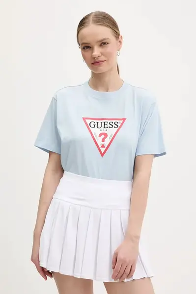 Bavlněné tričko Guess Jeans