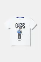 Dětské bavlněné tričko Guess