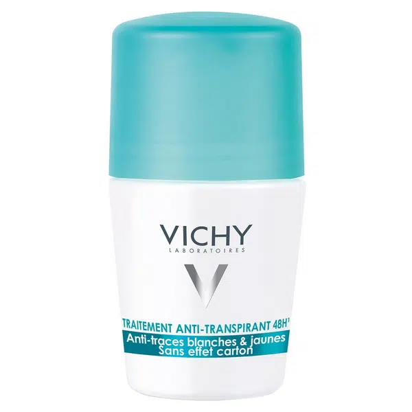 VICHY Roll-on antiperspirant  48 hodin bez skvrn 50 ml