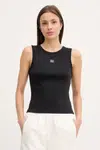 Top Calvin Klein Jeans černá barva, LV047C201G