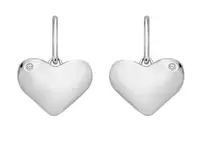 Hot Diamonds Stříbrné visací náušnice s pravými diamanty Desire DE780