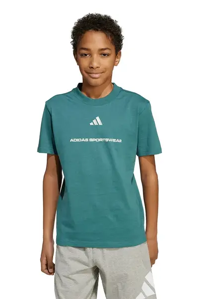 Dětské bavlněné tričko adidas