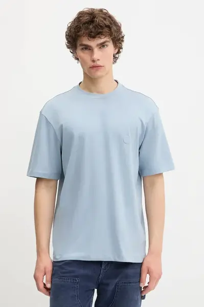 Bavlněné tričko Hugo Blue Niley