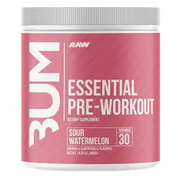 Raw Nutrition Essential Pre-Workout 405g - kyselý meloun