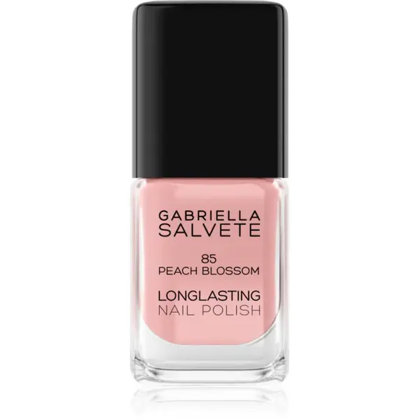 Gabriella Salvete Longlasting Enamel dlouhotrvající lak na nehty s vysokým leskem odstín 85 Peach Blossom 11 ml