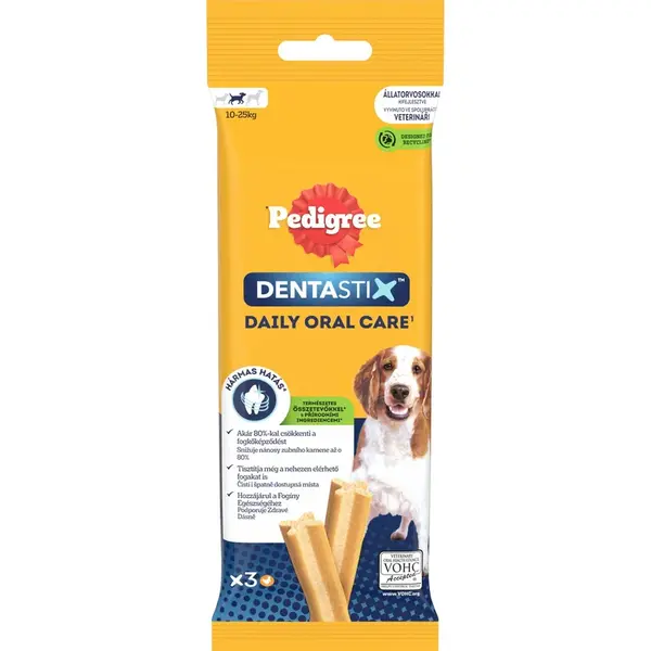 PEDIGREE pochúťka DentaStix Medium 3pack
