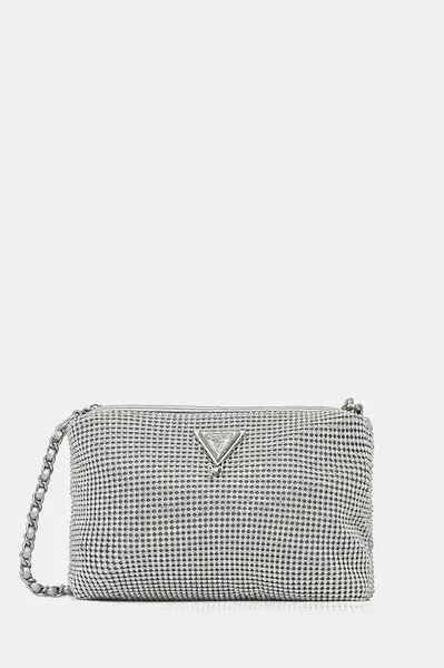 Dětská kabelka Guess stříbrná barva, J5BZ15 WG830