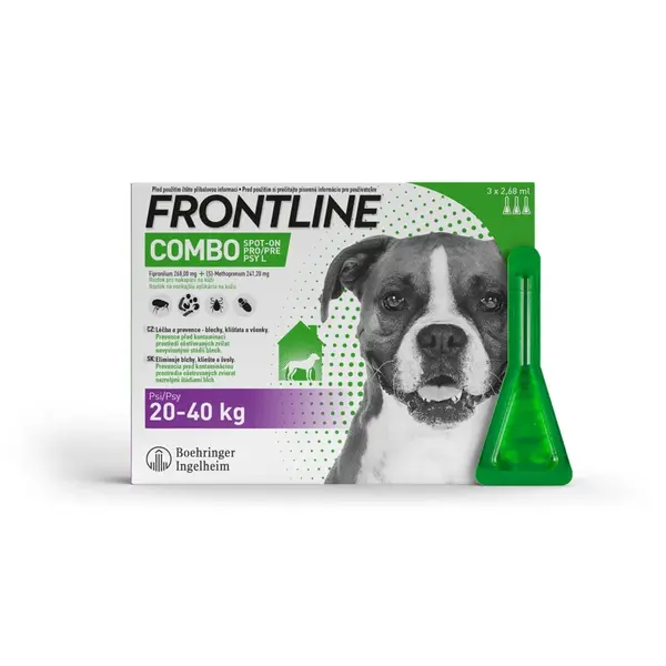 FRONTLINE COMBO spot-on pro DOG L 3 x 2,68 ml