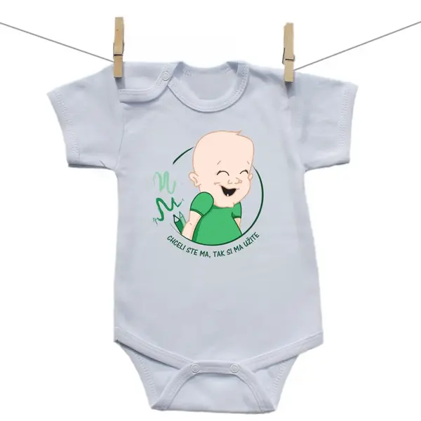 Boodyy Body s krátkym rukávom Chceli ste ma tak si ma užite Chlapec 74 (6-9 mesiacov)