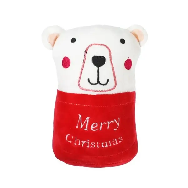 Pískacia hračka pre psa Polárny medveď