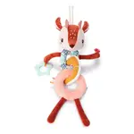 Lilliputiens - plyšová reťaz s aktivitami - jelenček Stella