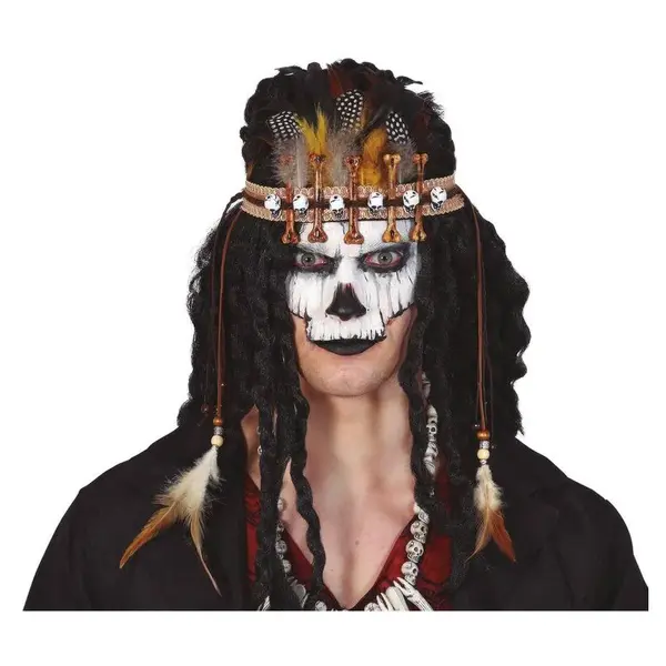 Guirca Čelenka Voodoo s pierkami