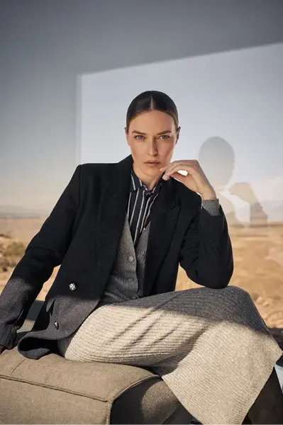 Marisse Women's Jacket Z-Mr-4518 Navy