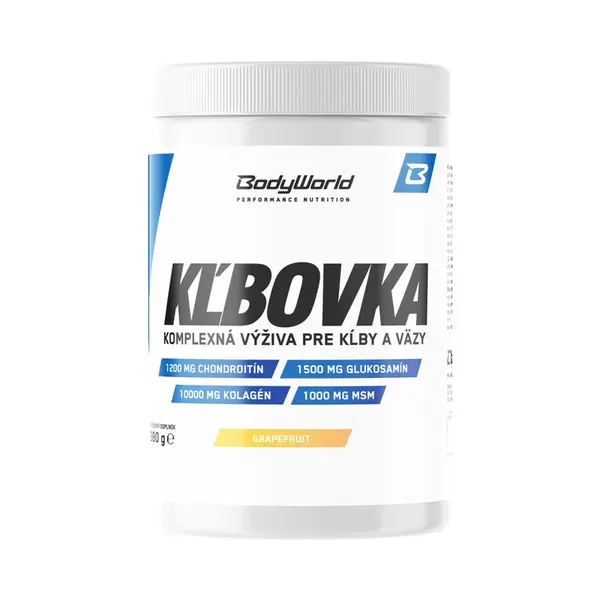 BodyWorld Kĺbovka 380 g grapefruit