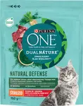 Purina ONE 750g Dual Nature Sterilized s hovädzím a spirulinou