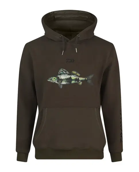 Daiwa mikina d-vec hoodie zander - l