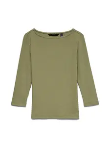 VERO MODA Tričko 'VMCHLOE PANDA'  olivová