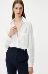 Koton Off White Women's Shirt