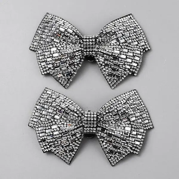 Rhinestone Bowknot Shoe Decoration