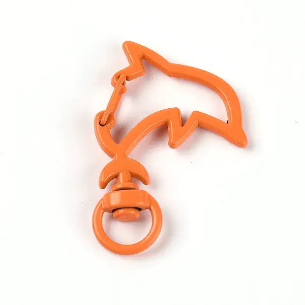 Zinc Alloy Baking Paint Swivel Clasps