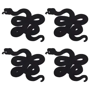 Polyester Embroider Thread Iron on/Sew On Patches