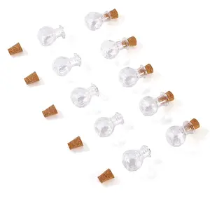 10Pcs Glass Bottles
