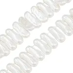 Electroplated Glass Pearl Beads Strands