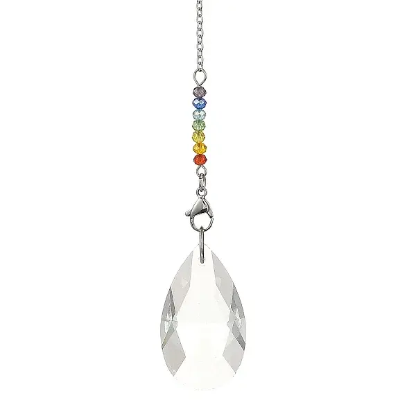 7 Chakra Crystal Suncatcher