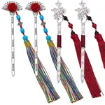 4Pcs 2 Style Alloy Bookmarks
