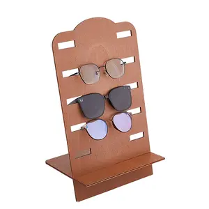 Custom Wood Eyeglasses Display Stand