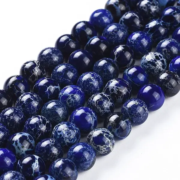 Natural Imperial Jasper Beads Strands