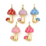 Brass Enamel Pendants