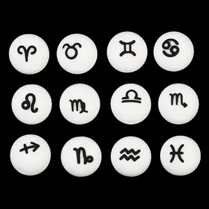 The Zodiac Silicone Beads