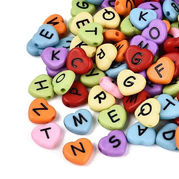 Opaque Acrylic Enamel Beads