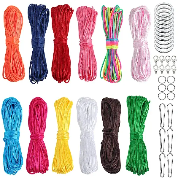 DIY Keychain Jewelry Making Finding Kits