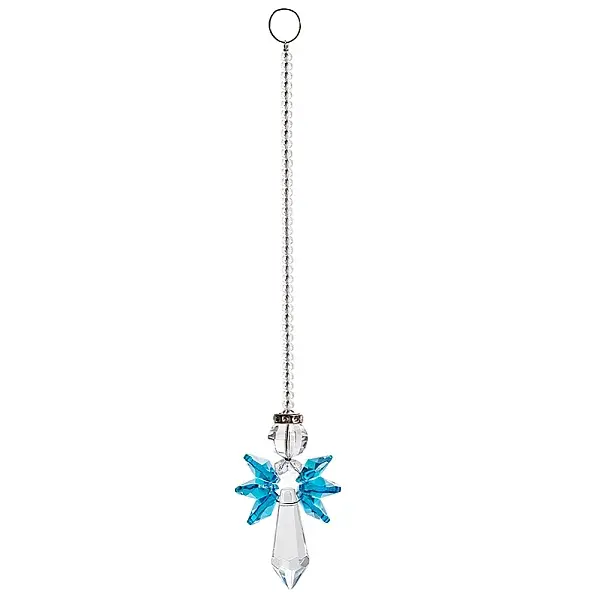 1Pc Glass Angel Pendant Decorations