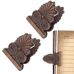 2Pcs Zinc Alloy Clips