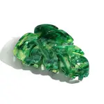 Leaf Cellulose Acetate Claw Hair Clips