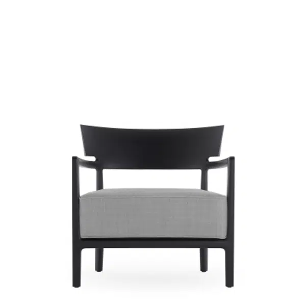 Cara Outdoor Mat černá/šedá Kartell