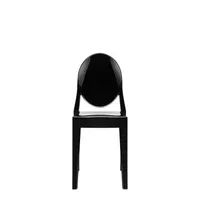Victoria Ghost lesklá černá Kartell